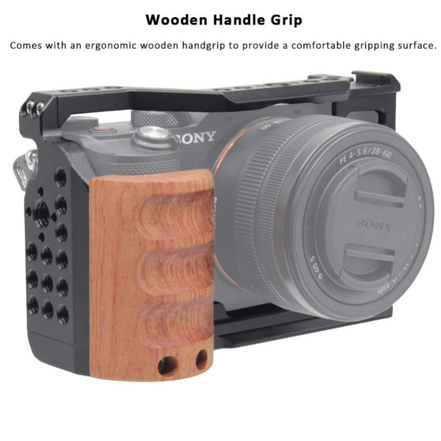 Easy Hood Camera Cage for Sony A7C / ILCE-7C, Vlogging Video Rig Stabilizer｜tactshop｜04