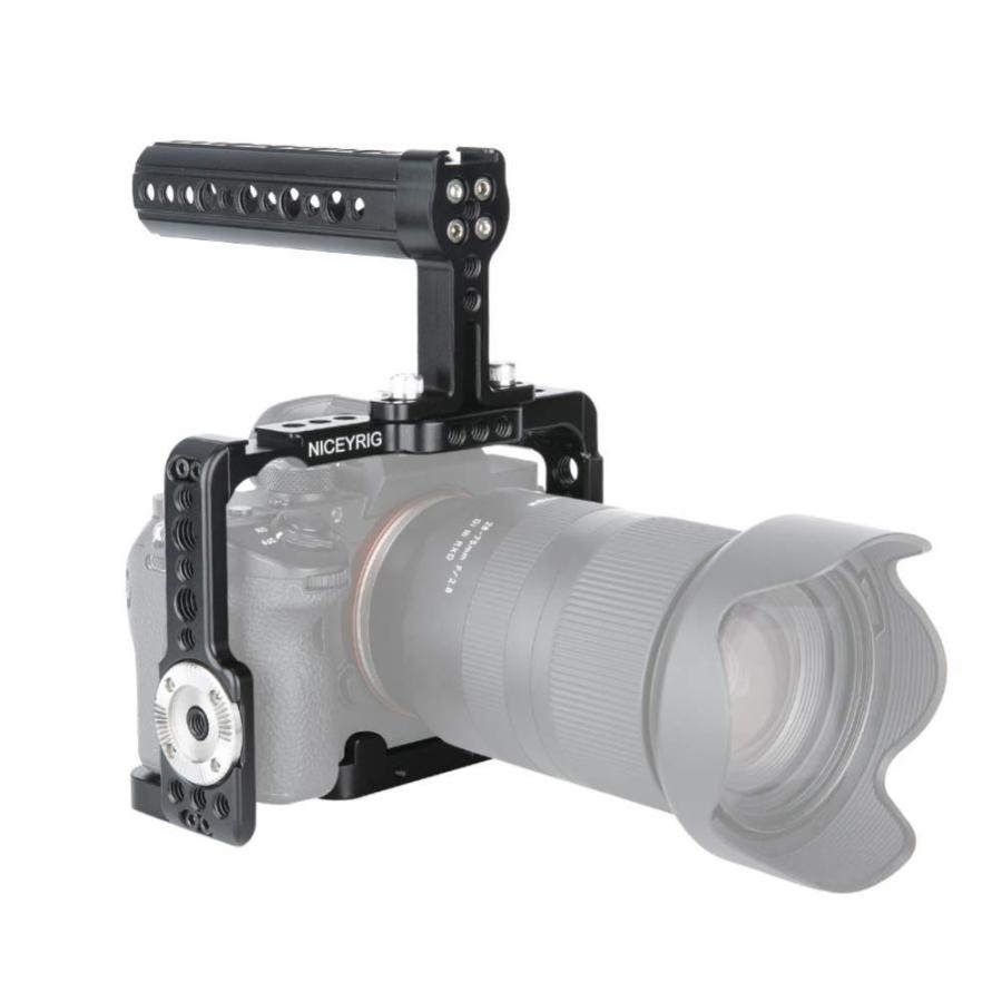 NICEYRIG Camera Cage Kit for Sony A7RIII/ A7RIV/ A7III/ A7SIII/ A7RII/ A7SI｜tactshop｜04