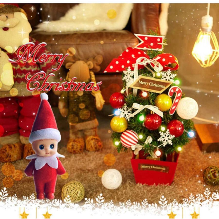 【SALE】 WULEEUPER Tiny Baby Elf Doll | Christmas Miniature Elf Decoration | Newborn