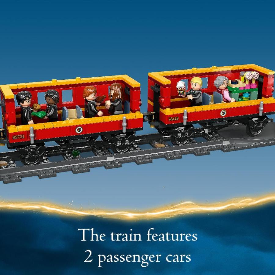 LEGO ハリーポッター ホグワーツエクスプレス & ホグスミードステーション 76423 組み立ておもちゃセット ハリーポッター 8歳以上のファンへ｜tactshop｜03
