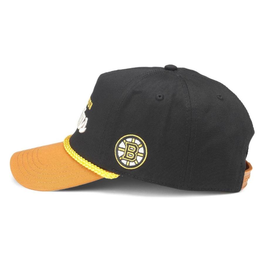 AMERICAN NEEDLE Boston Bruins NHL Roscoe Adjustable Snapback Baseball Hat (｜tactshop｜02