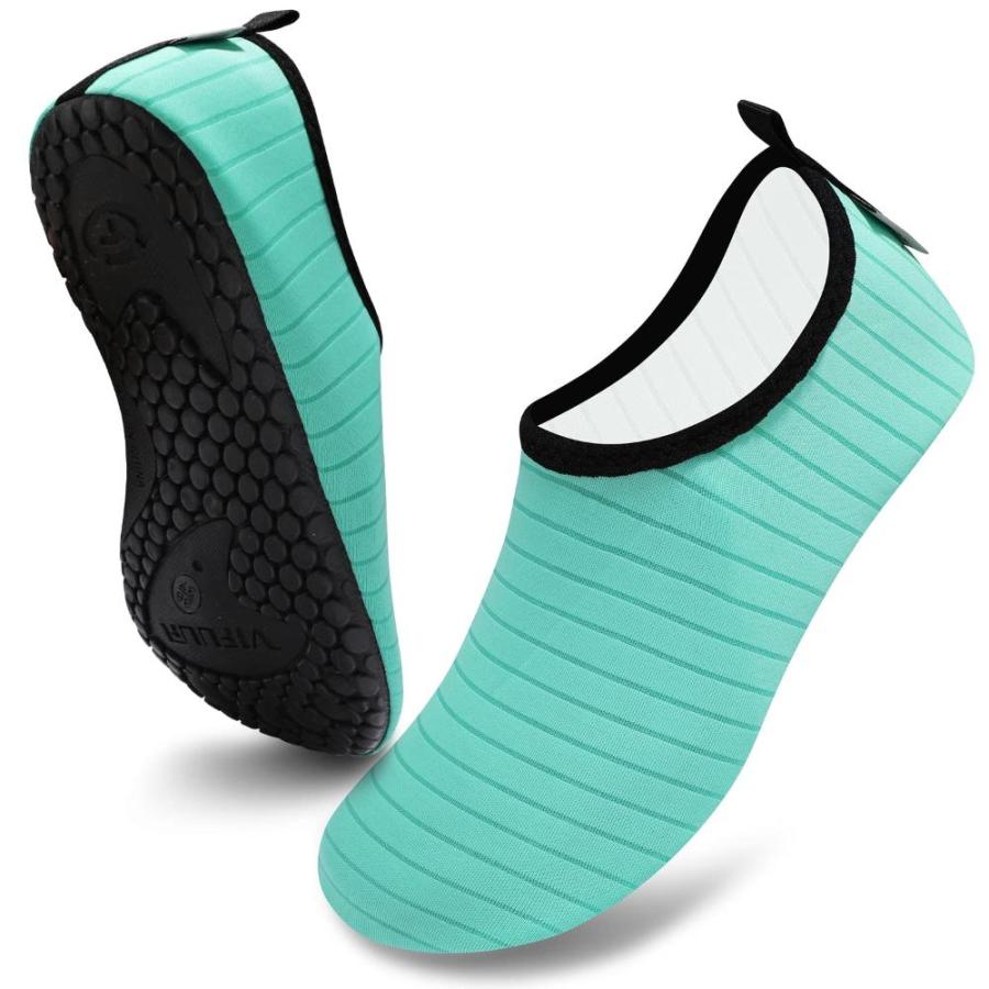(UK6.5-7.5/EU40-41, Green) - VIFUUR Water Sports Shoes Barefoot Quick-Dry A｜tactshop｜02