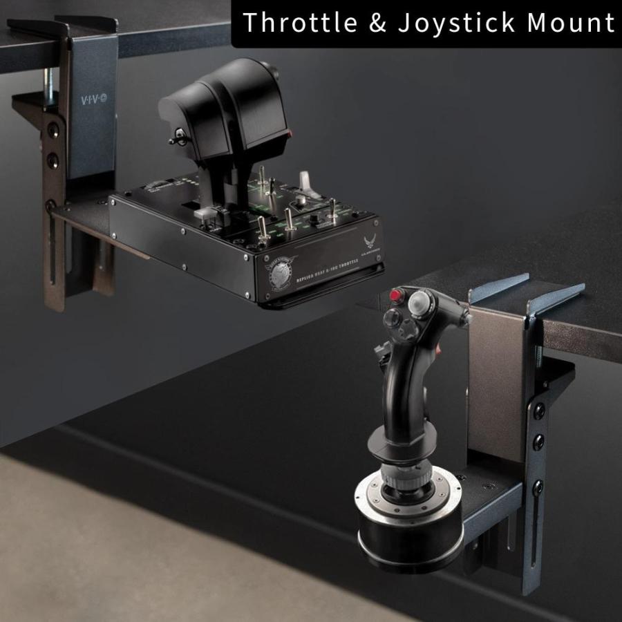 VIVO Steel Clamp-on Joystick and Throttle Mount Designed ONLY for Thrustmas｜tactshop｜02