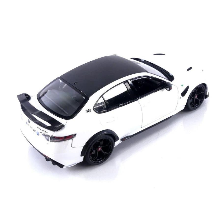 ミニカー 1/18 アルファロメオ ジュリア GTAm ブラーゴ BURAGO 1/18 GIULIA GTAm 2020 BIANCO TROFEO｜tactshop｜05