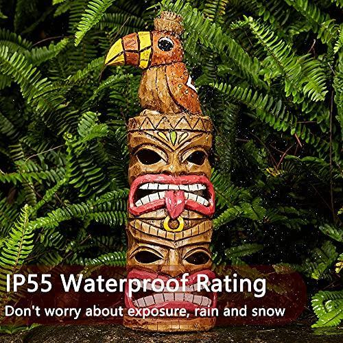 Yiosax Tiki アウトドア装飾 トーテムポールの彫刻 大きなティキ Yiosax Tiki アウトドア装飾 トーテムポールの彫刻 大きなティキ