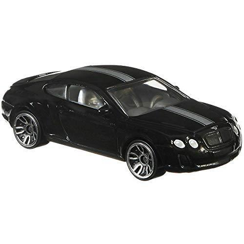 全商品激安セール Hot Wheels 1:64 Scale Black Bentley Continental Supersports 3/6 Diecast Mod