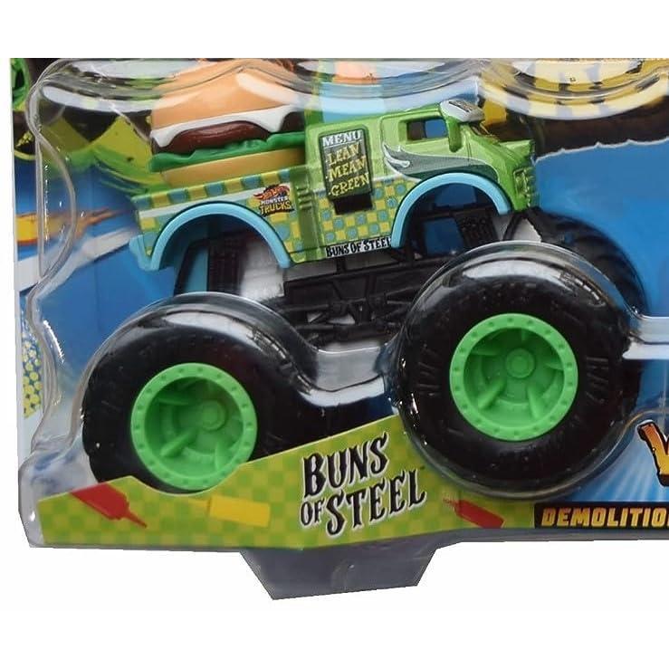 Hot Wheels Monster Trucks Buns of Steel VS All Fried Up Demolition Double｜tactshop｜03