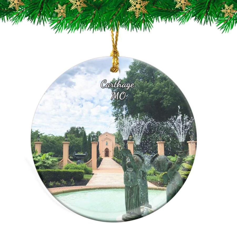 商品が購入可能です Carthage Precious Moments Park Missouri USA Christmas Ornament Travel Souve