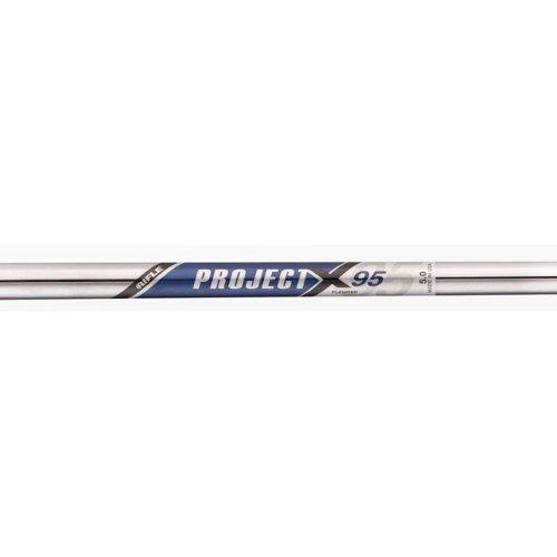 PROJECT X 95 FLIGHTED 5.5プロジェクトX 95 5〜6本 Project X 95 Flighted Tapered Steel 9 Iron 5.5 Shaft : タクト