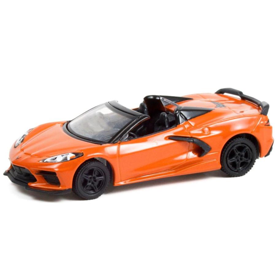 【★大感謝セール】 2021 Chevy Corvette Stingray Convertible Sebring Orange Metallic Greenlight