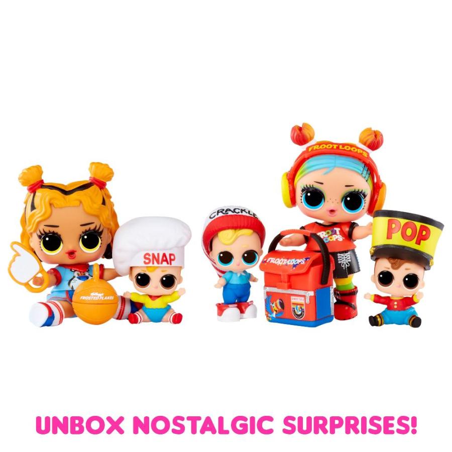 L.O.L. Surprise Loves Mini Sweets S3 Deluxe- Kellogg's with 4 Dolls, Access｜tactshop｜03