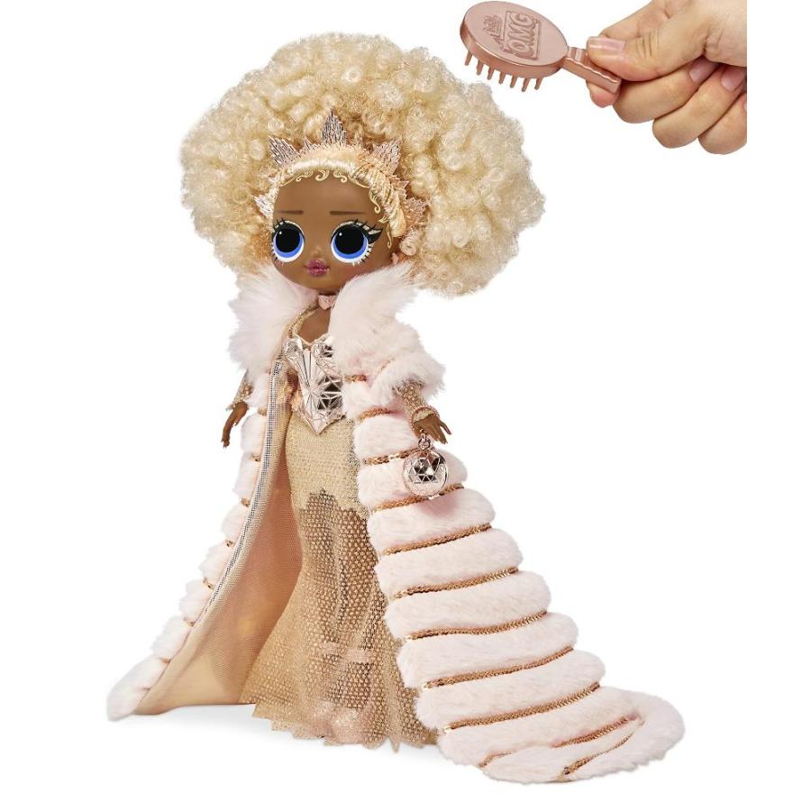 L.O.L. Surprise Holiday OMG 2021 Collector NYE Queen Fashion Doll with Gold｜tactshop｜05