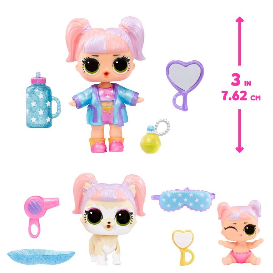 L.O.L. Surprise Bubble Surprise Deluxe - Collectible Dolls, Pet, Baby Siste｜tactshop｜03