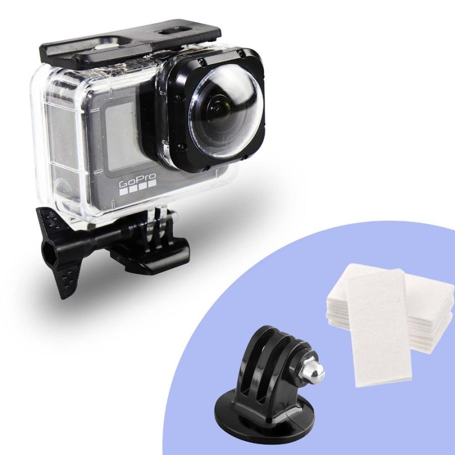 SRUIM 防水ハウジングケース GoPro Hero11 10 9 MaxレンズMod用 水中 