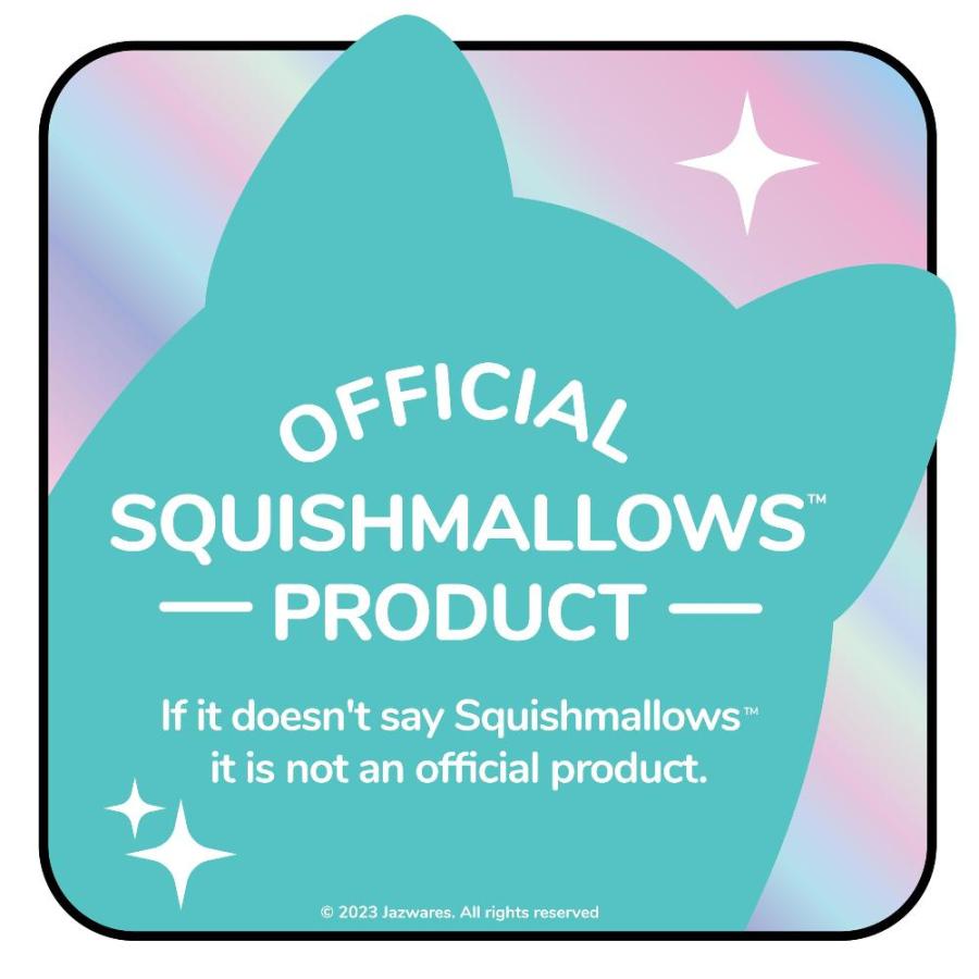 激安な価格 Squishmallows オリジナル 14インチ ペリーティール イルカ 赤いサーフボード付き ? 公式ジャズウェアラージプラッシュ