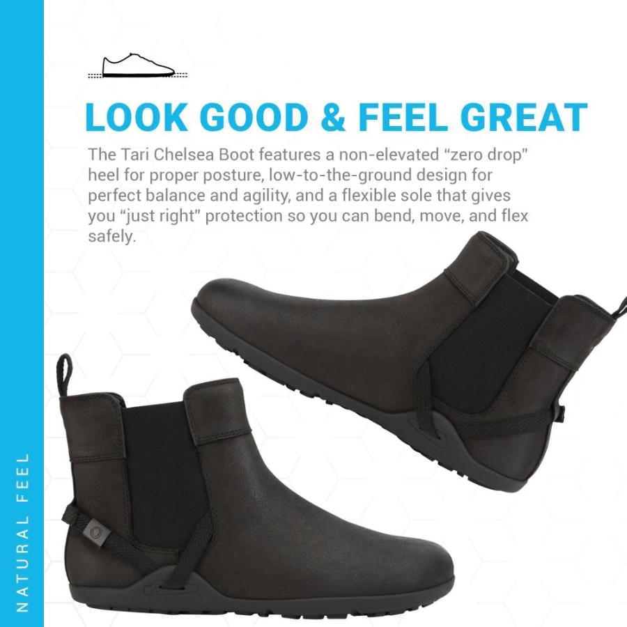 Xero Shoes Tari Women's Ankle Boots ? Lightweight, Zero-Drop Heel, Leather｜tactshop｜03