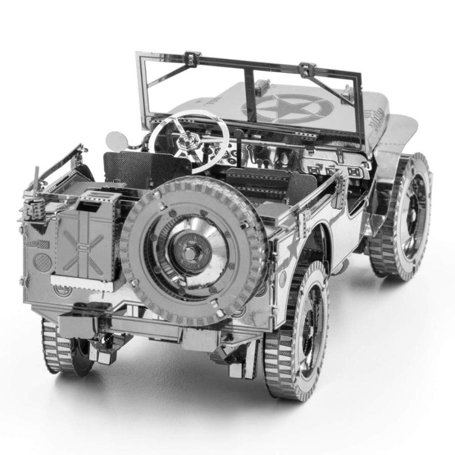Fascinations Metal Earth プレミアムシリーズ Willys Overland 3Dメタルモデルキット｜tactshop｜03