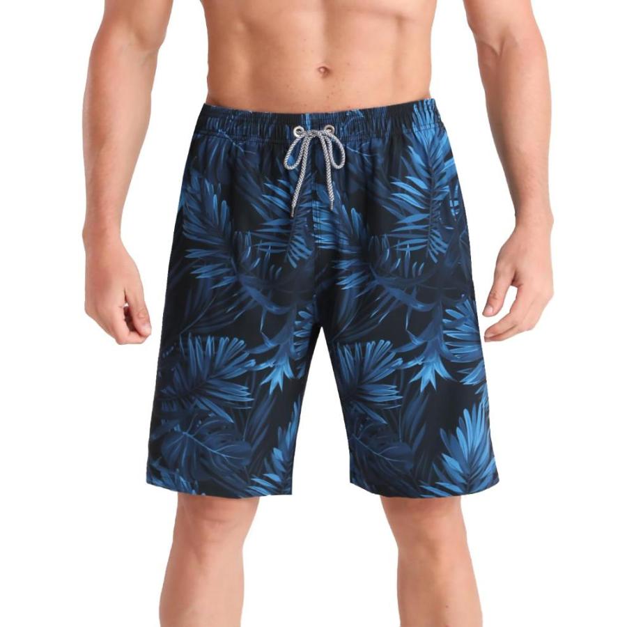 APTRO Men's Swim Trunks Quick Dry Bathing Suit 9" Big & Tall Swimsuit T16 P｜tactshop｜03