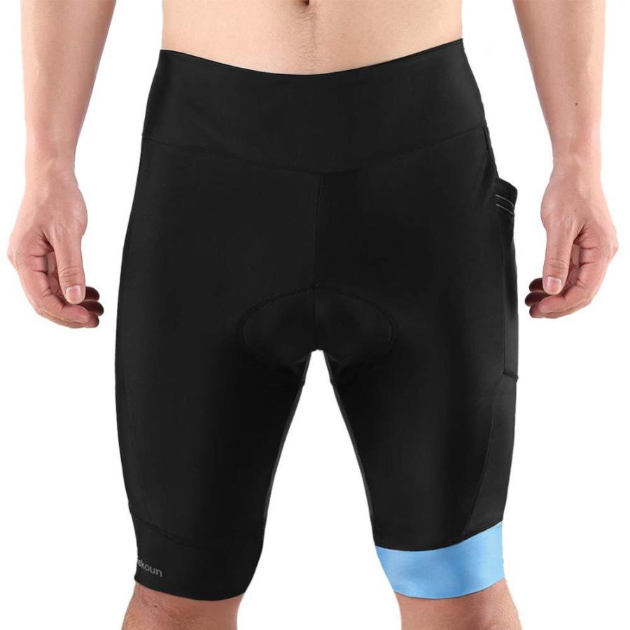 Tiekoun Men's Cycling Shorts Padded Bike Riding Bicycle Pants Quick Dry Tig｜tactshop｜02