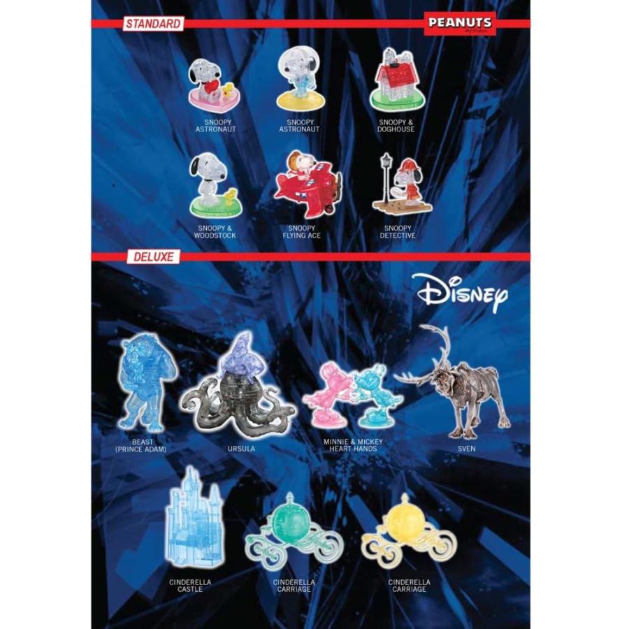 BePuzzled | Disney Sven The Reindeer Deluxe Original 3D Crystal Puzzle, Age｜tactshop｜04