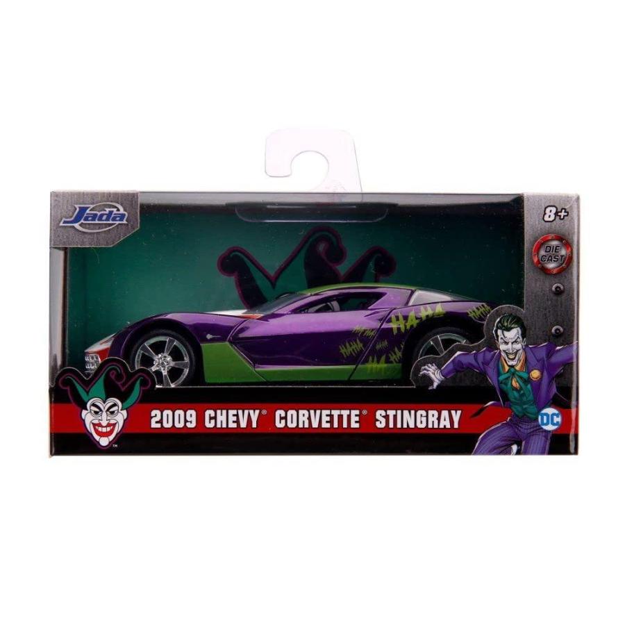 Jada Toys DC Comics 1:32 The Joker's 2009 Chevy Corvette Stingray Die-cast｜tactshop｜04