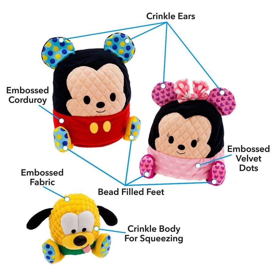 Disney Store Official Mickey Mouse & Friends Nesting Plush Set - Multi-Func｜tactshop｜02
