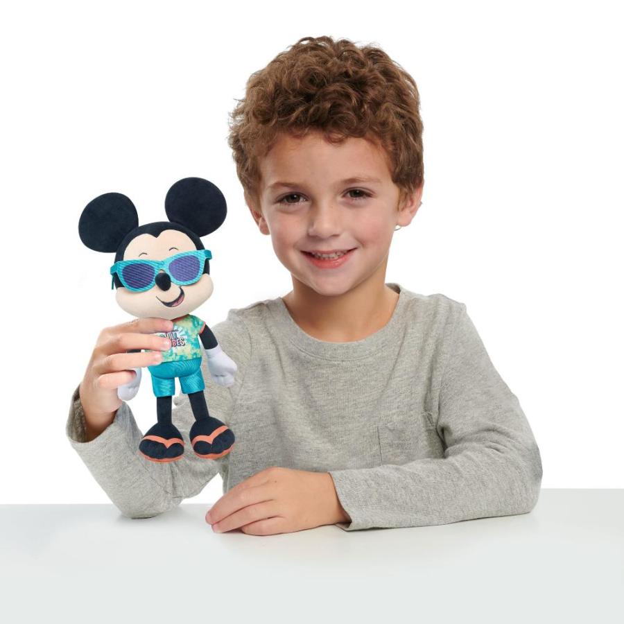 Disney Street Beach Small Plush Mickey Mouse, 9-Inch Stuffed Animal, Offici｜tactshop｜02