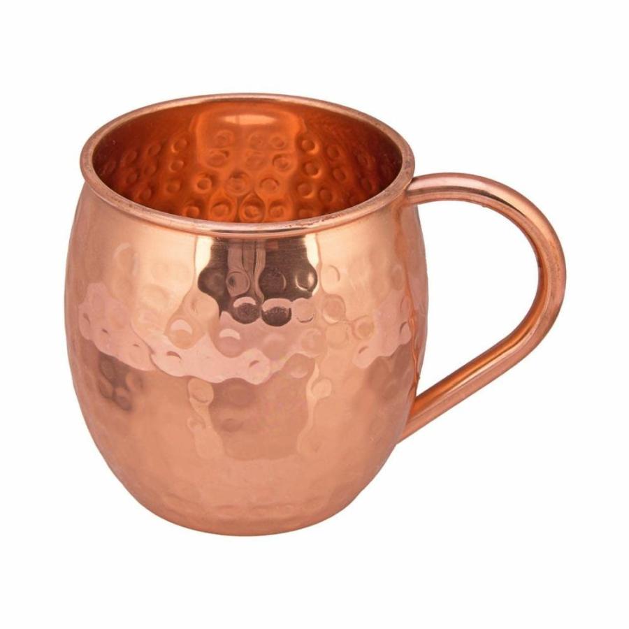 Copper Moscow Mule Mug Set Of 9Pcs With 4Mugs 4Straws And 1Pegmaker 480Ml E｜tactshop｜02