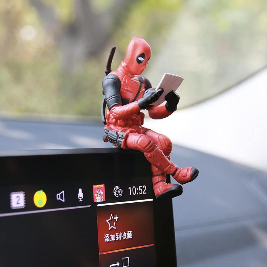 ITUBLE 車のダッシュボード装飾 面白いミニフィギュア アニメ カー