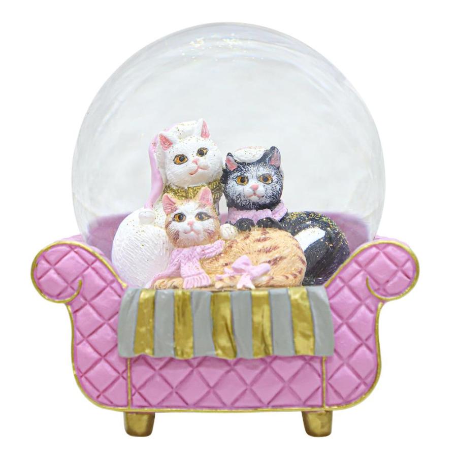 スノードーム　キャット　ソファー Amazon.co.jp: 【2024年モデル】Francfranc フランフラン スノー