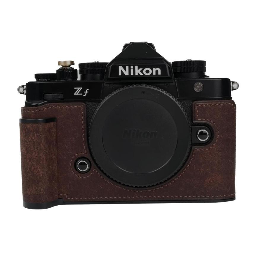 新品 本革カメラケース nikon zf ZF用 ブラック UC ハンドメイドニコン ZF/Nikon ZF カメラケース用ハンドメイド本革