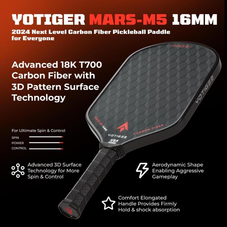 ピックルボール パドル T700 生カーボンファイバ 黒い Awk 楽天市場】ピックルボール カーボンファイバーパドル 高級
