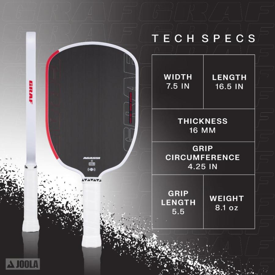 JOOLA GRAF Pro IV 16mm ピックルボールパドル 拡張スイート