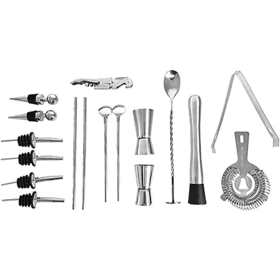 バーテンダーキット20点セットドリンクミキシングに最適なバー