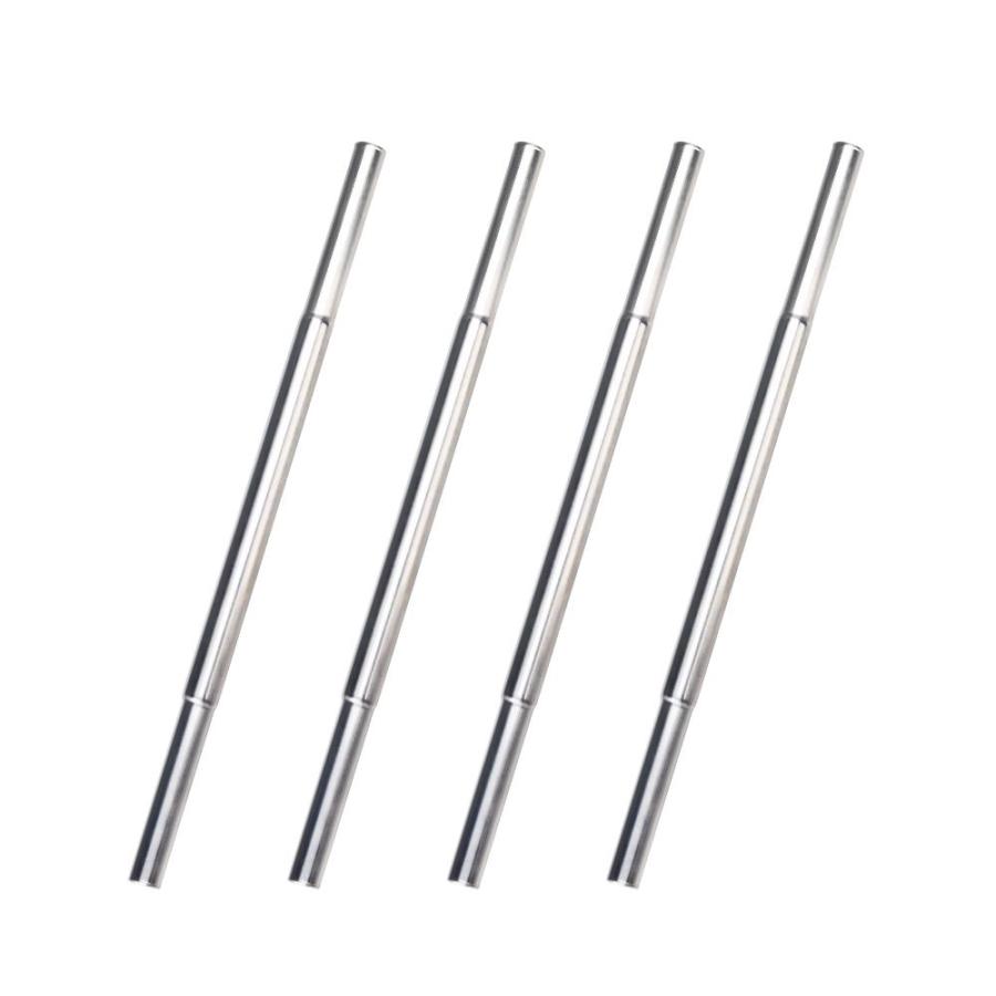 Hateenru ゴルフクラブ延長スチールシャフト4個0.58 0.60インチパター