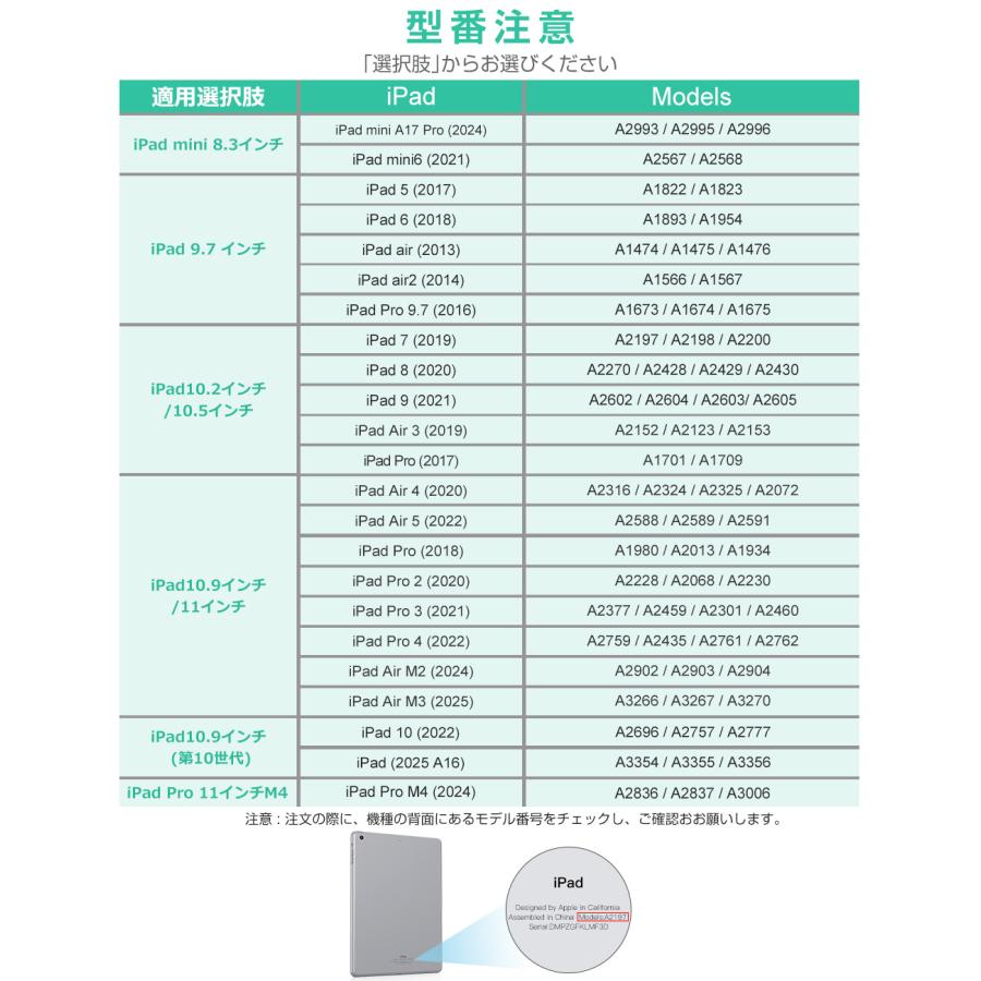 iPad キーボード ケース A16 第10世代 10.9 インチ iPad 第9世代 10.2インチ iPad Air M2 M3 11インチ iPad Pro M4 11インチ iPad Air5 4 着脱式 キーボード | EWIN | 25