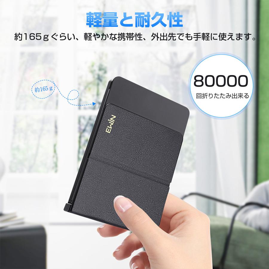 Bluetooth キーボード 折りたたみ キーボード 日本語配列 iPad iPhone ブルートゥース ワイヤレスキーボード iOS Android Window Mac対応 スマホスタンド付き |  | 07