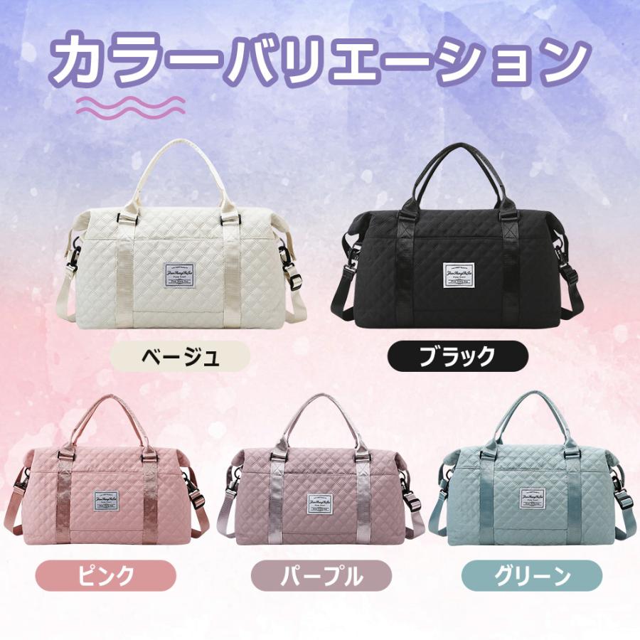 ボストンバッグ レディース メンズ 6つポケット 4WAY 肩パッド付き 旅行バッグ 大容量 旅行カバン キャリーオンバッグ スポーツバッグ 乾湿分離 機内持ち込み |  | 22