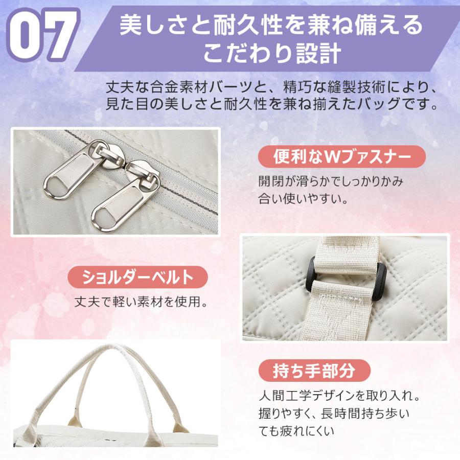 ボストンバッグ レディース メンズ 6つポケット 4WAY 肩パッド付き 旅行バッグ 大容量 旅行カバン キャリーオンバッグ スポーツバッグ 乾湿分離 機内持ち込み |  | 15