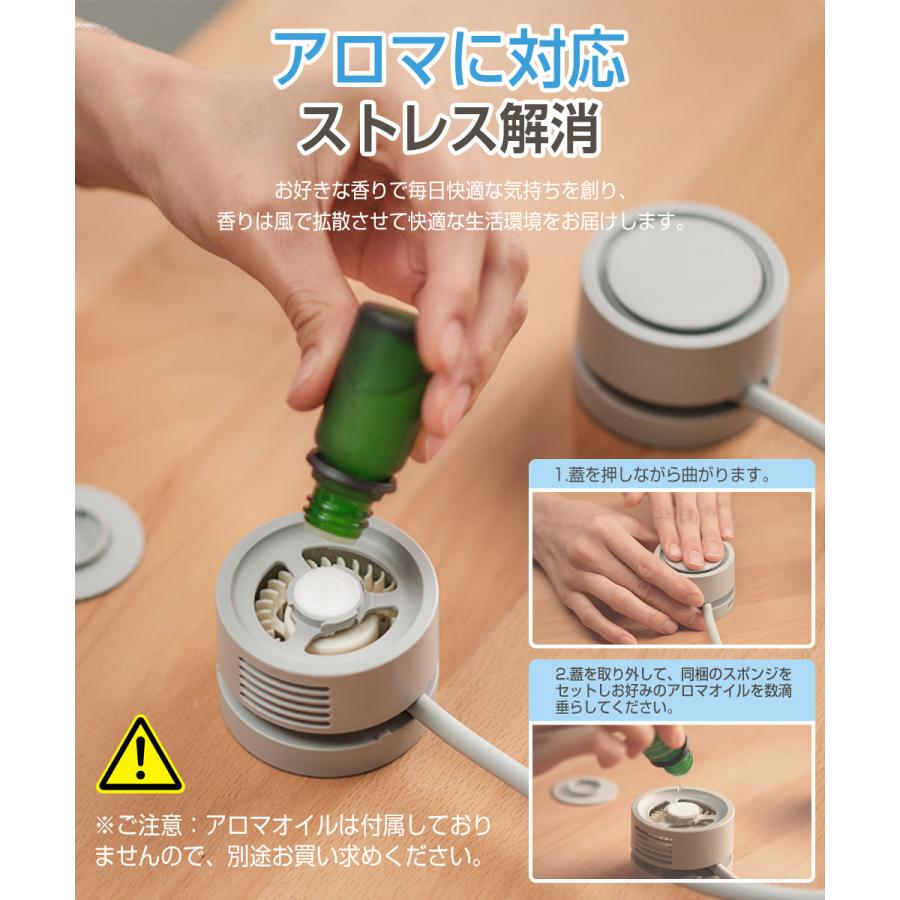首掛け扇風機 折りたたみ式 ネックファン ネッククーラー 羽根なし USB扇風機 首かけ 強力 ハンディファン 首掛けファン 3段階風量 巻き付け収納 アロマに対応 |  | 13