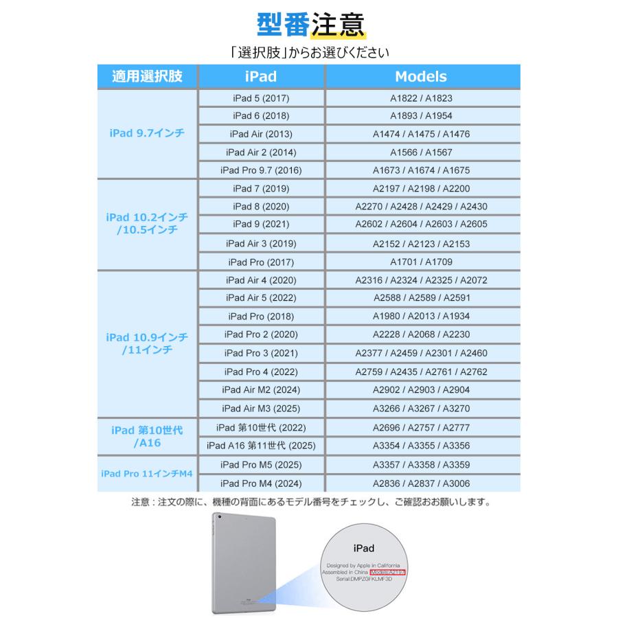 iPad キーボード ケース 日本語配列 タッチパッド搭載 第11世代 A16 第10世代 10.9インチ第9世代 10.2インチ 第5世代 iPad 11インチ M2 M3 M4 M5 ケース カバー | EWIN | 21
