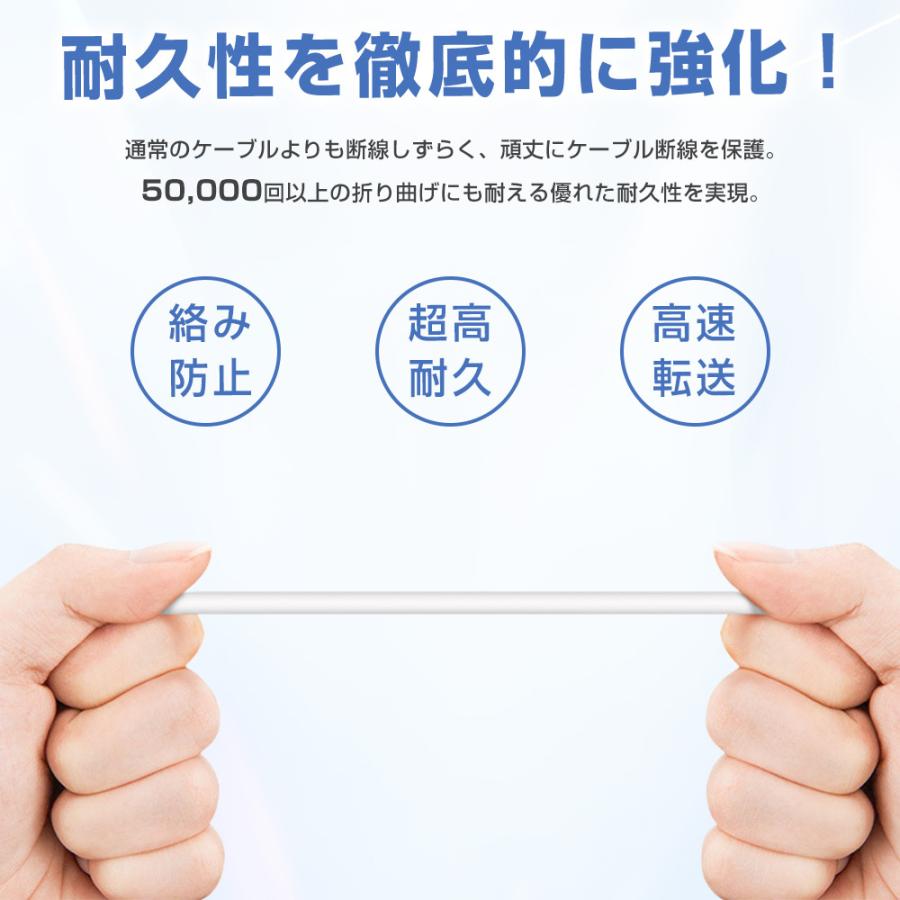 Type-C 充電ケーブル PD対応 2本セット タイプc 充電コード 急速充電 cタイプ ケーブル QC3.0対応 タイプC 充電器 最大66W 6A スマホ 充電ケーブル 1m iPhone16 |  | 10