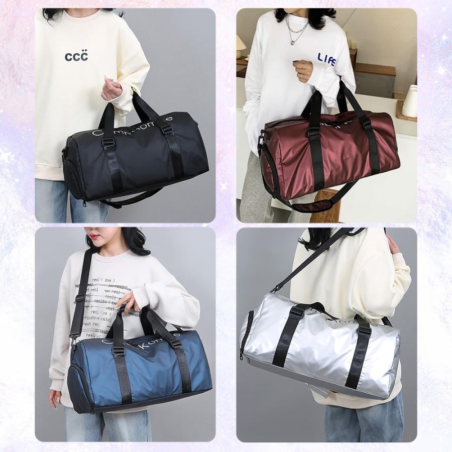 ボストンバッグ 旅行バッグ カバン  4WAY 大容量  キャリーオンバッグ スポーツバッグ トラベルバッグ ジム キャリーバッグ リュック 乾湿分離 シューズ収納 |  | 19