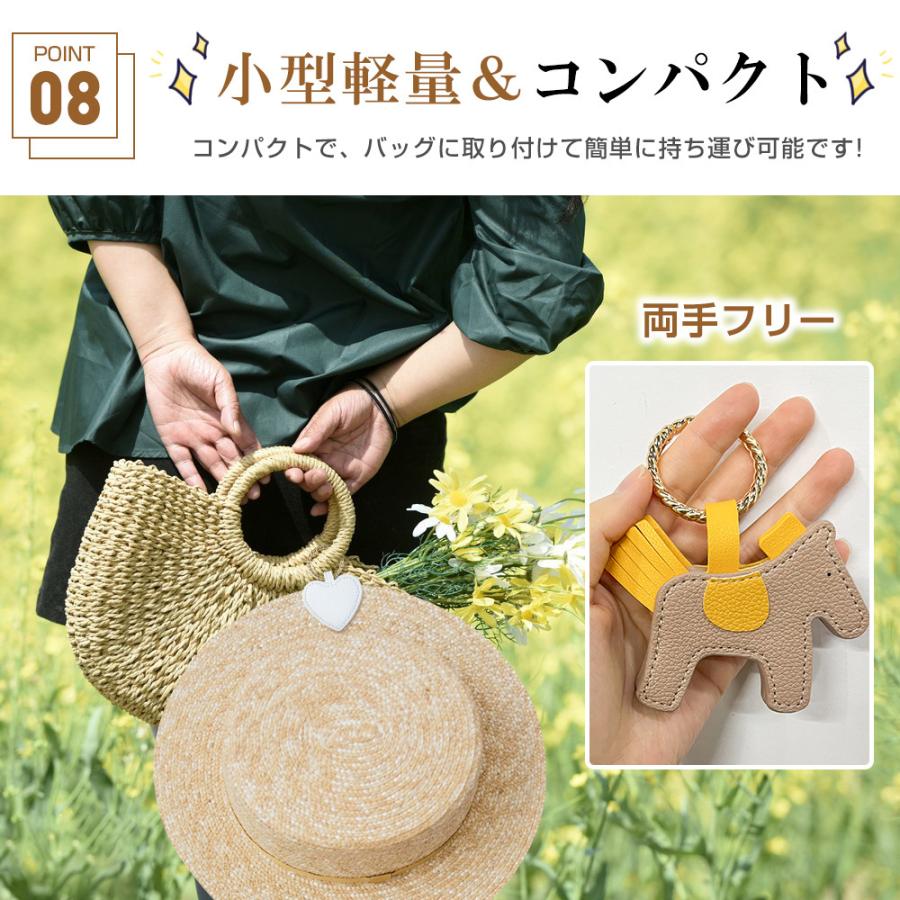 ハットクリップ キャップクリップ 2個セット 帽子クリップ 帽子収納 鞄アクセサリー 強力マグネット 金具 レザー 葉 ハート型 持ち歩き 帽子フック 紛失防止 |  | 16