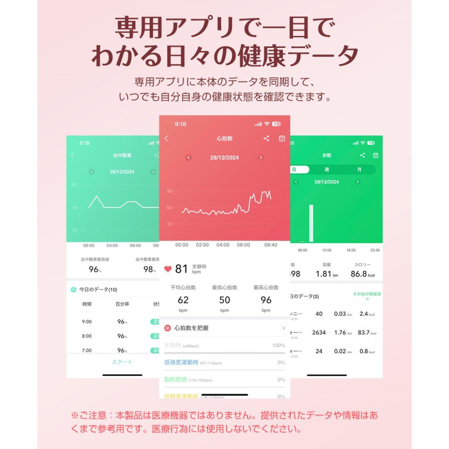 スマートウォッチ レディース Bluetooth通話 1.75インチ大画面 血中酸素 心拍 歩数 健康管理 スマートブレスレット 腕時計 着信通知 大容量バッテリー MK88 |  | 22