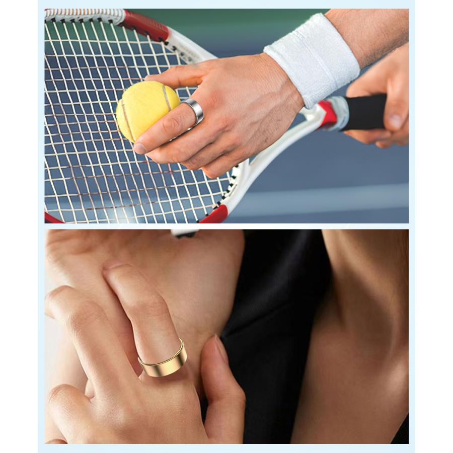 スマートリング 健康管理 活動量計 睡眠記録 運動記録 血中酸素 10ATM防水 スマート指輪 フィットネス指輪マグネット充電 長待機時間 iPhone Android 対応 |  | 19