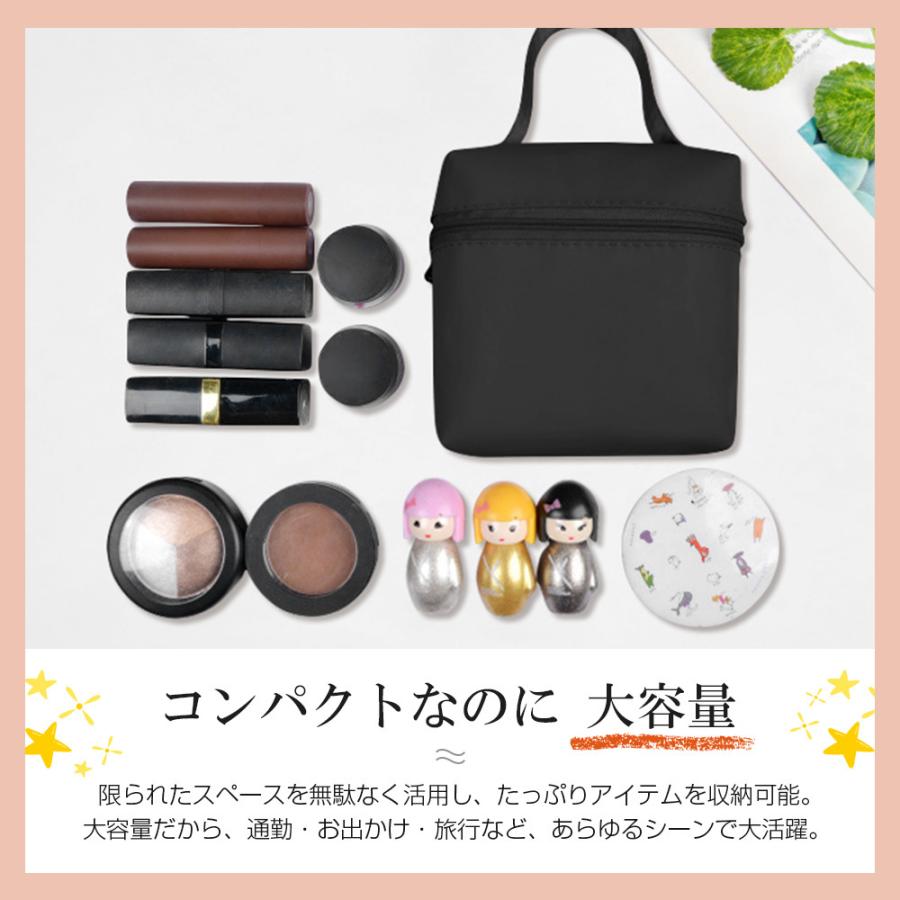 化粧ポーチ 自立 レディース メイクポーチ 小さめ 小物入れ コスメポーチ ミニポーチ 洗える バニティポーチ 仕切り付きト ラベルポーチ 軽量 コスメバッグ |  | 10