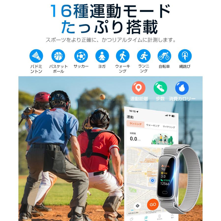 スマートウォッチ 血中酸素 心拍 歩数 カロリー 健康管理  腕時計 着信通知 IP68防水 睡眠 生理周期 ストレス測定 気分分析 大容量バッテリー  軽量 小型  GTL1 |  | 11