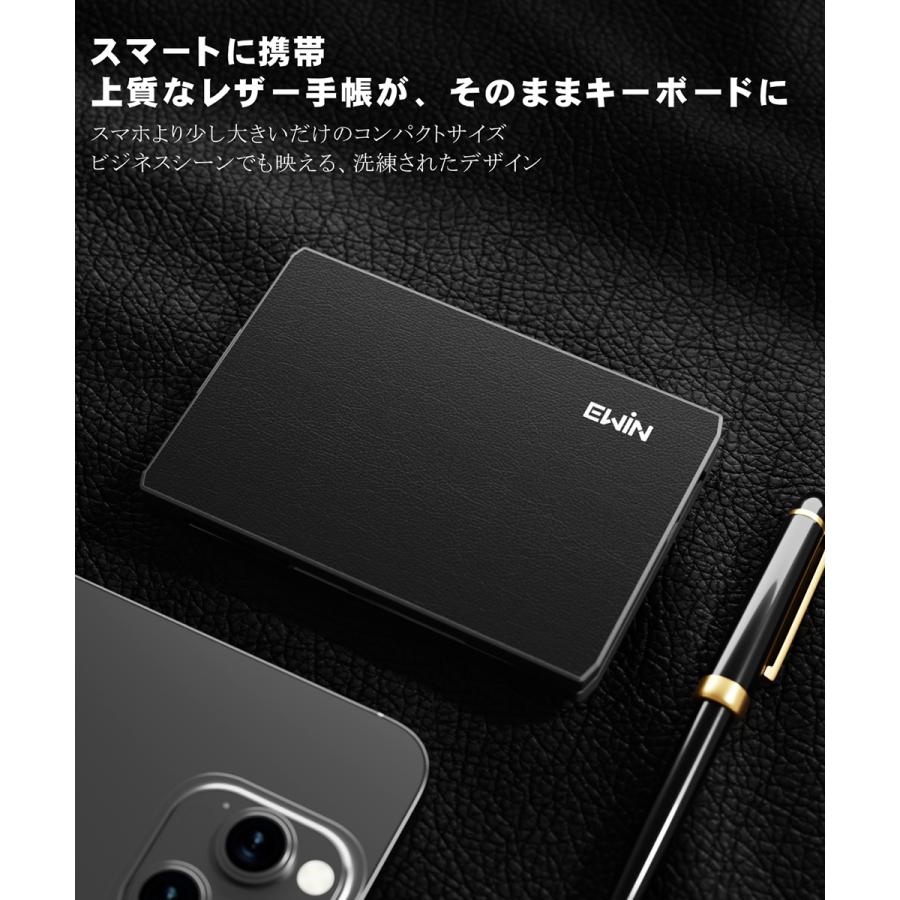 Bluetooth キーボード 折りたたみ 日本語配列 iPad ワイヤレスキーボード  iOS Android Windows Mac iPhone スマホスタンド付き 小型 Type-C充電式 軽量 薄型 |  | 07