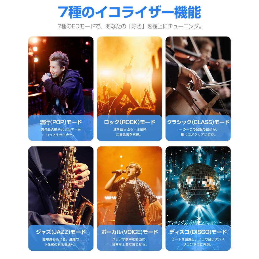 ワイヤレスイヤホン 2.01インチ大画面 Bluetooth イヤホン ANC ENC Bluetooth5.4 ヘッドホン 音楽再生 ブルートゥース イヤホン ノイズキャンセリング IPX45防水 |  | 10